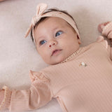 Feetje Longsleeve Rib - Sweet Poppy