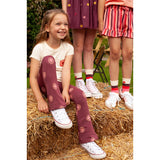Feetje Flared Broek Print - Salsa Sunset
