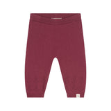 A Tiny Story Gebreide Broek - Dark Red