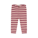 A Tiny Story Broek - Gestreept - Dark Red
