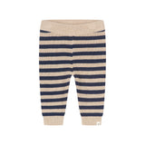 A Tiny Story Gebreide Broek - Gestreept - Dark Blue