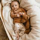 A Tiny Story Longsleeve Met Overslag Bruin