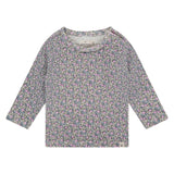 A Tiny Story Longsleeve Lila Bloemen