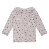 A Tiny Story Longsleeve Ajour Met Kraagje Bloemen