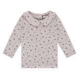 A Tiny Story Longsleeve Ajour Met Kraagje Bloemen