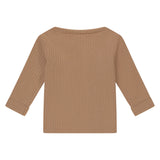 A Tiny Story Longsleeve Met Overslag Bruin