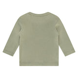 A Tiny Story Longsleeve Ribstof Mosgroen