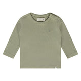 A Tiny Story Longsleeve Ribstof Mosgroen