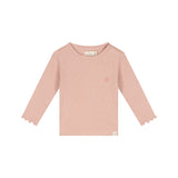 A Tiny Story Longsleeve - Ribstof Oldpink