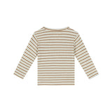 A Tiny Story Longsleeve - Bruin/Blauwe Streep