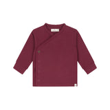 A Tiny Story Overslagshirt - Dark Red