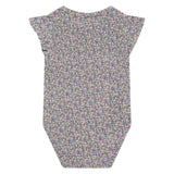 A Tiny Story Romper Korte Mouw Lila Bloemen