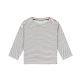 Babyface Boys Longsleeve - Streep - Steel
