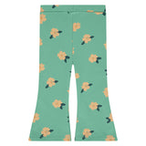Babyface Girls Flared Broek Bloemen Groen
