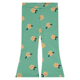 Babyface Girls Flared Broek Bloemen Groen