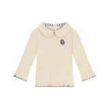 Babyface Girls Longsleeve Cream - Blueberry