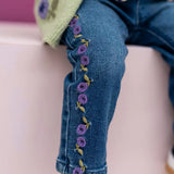 Babyface Girls Comfy Jeans - Blueberries