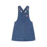 Babyface Girls Denim Jurk - Dots