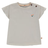 Babyface Girls T-Shirt Bloemetje Ivory