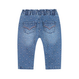 Babyface Girls Comfy Jeans - Paperbag - Dots