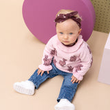 Babyface Girls Comfy Jeans - Paperbag - Dots