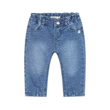 Babyface Girls Comfy Jeans - Paperbag - Dots