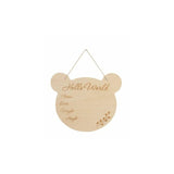 Bambam Eco Friendly - Muurhanger Hout Beer