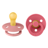 BIBS 2-Pack Rond Dusty Pink/Coral