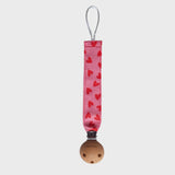 Chewies & More Speenkoord Stof Hartjes