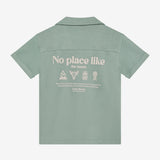 Daily7 Boys Polo Blouse Korte Mouw Zeegroen