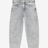 Daily7 Boys Spijkerbroek Barrel Fit - Light Grey