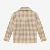 Daily7 Boys Geruite Blouse - Beige