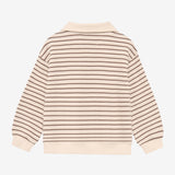 Daily7 Boys Oversized Polo Sweater - Striped