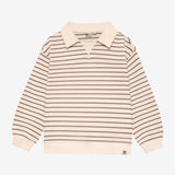 Daily7 Boys Oversized Polo Sweater - Striped