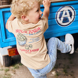 Daily7 T-Shirt Print Sand