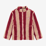 Daily7 Boys Teddy Jack Striped - Red/Sand