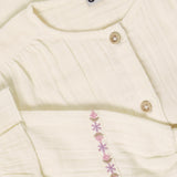 Daily7 Girls Longsleeve Ruffles - Pearl