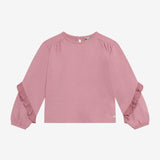 Daily7 Girls Longsleeve Ruffles - Lilas