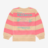 Daily7 Girls Sweater Backprint Macaron - Pink/Sand