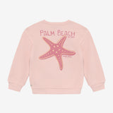Daily7 Girls Sweater Backprint Soft Pink