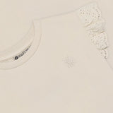 Daily7 Girls T-Shirt Broderie Sand