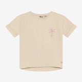 Daily7 Girls T-Shirt Backprint Sand