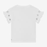Daily7 T-Shirt Sterren Wit