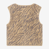 Daily7 Girls Teddy Gilet - Animal Print