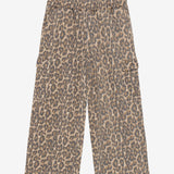 Daily7 Girls Wijde Broek Panterprint