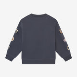 Daily7 Boys Oversized Sweater - Badges