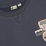 Daily7 Boys Oversized Sweater - Badges