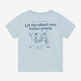 Daily7 T-Shirt Print Lichtblauw