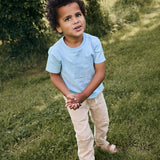 Daily7 T-Shirt Print Lichtblauw