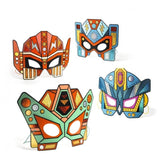 Djeco DIY Knutselset 5+ Robot Maskers Maken